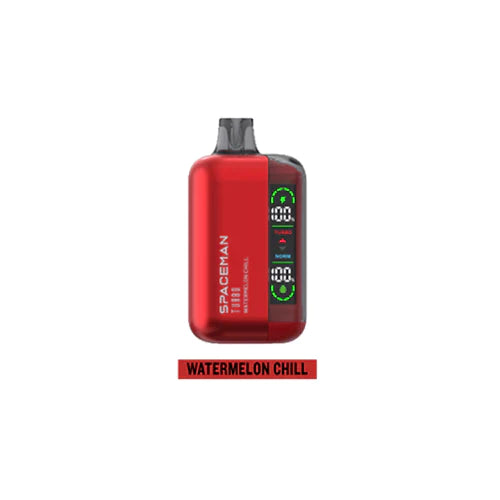 SMOK Spaceman Ultra Turbo 15K Prefilled Bar Box of 5, Watermelon Chill Flavor