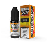 Tenten 10ml Nic Salt E Liquid, Pack of 10 Mango Flavor