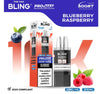 The Bling 10K Pro Max Replacement Prefilled Pods - Box of 5 Available In Blueberry Raspberry Flavour 
