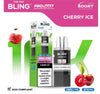 The Bling 10K Pro Max Replacement Prefilled Pods - Box of 5 Available In Cherry Ice Flavour 