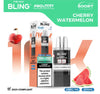 The Bling 10K Pro Max Replacement Prefilled Pods - Box of 5 Available In Cherry Watermelon Flavour 