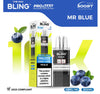 The Bling 10K Pro Max Replacement Prefilled Pods - Box of 5 Available In Mr Blue Flavour 