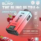 The Crystal Bling Ultra Plus 30k Prefilled Vape Pod Kit, Fizzy Cherry Flavor