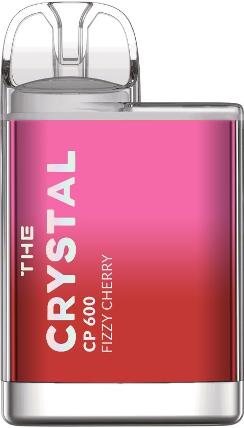 The Crystal CP600 Puffs Prefilled Vape Pod, Fizzy Cherry Flavor