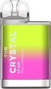 The Crystal CP600 Puffs Prefilled Vape Pod, Pink Lemoande Flavor