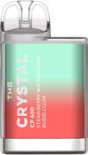The Crystal CP600 Puffs Prefilled Vape Pod, Strawberry Watermelon Bubblegum Flavor