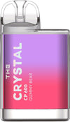 The Crystal CP600 Prefilled Vape Pod Device Box of 10, Gummy Bear Flavor