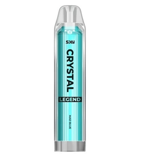 The Crystal Legend 4000 Puffs Prefilled Vape Pod Device, Mad Blue Flavor