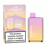 The Crystal Pro 7000 Puffs Prefilled Vape Pod Device, Banana Ice Flavor