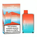 The Crystal Pro 7000 Puffs Prefilled Vape Pod Device, Prime Ice Pop Flavor