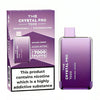 The Crystal Pro 7000 Puffs Prefilled Vape Pod Device, Sakura Ice Flavor