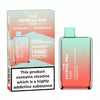 The Crystal Pro 7000 Puffs Prefilled Vape Pod Device, Strawberry Watermelon Bubblegum Flavor