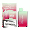 The Crystal Pro 7000 Puffs Prefilled Vape Pod Device, Strawberry Raspberry Cherry Ice Flavor