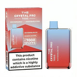 The Crystal Pro 7000 Puffs Prefilled Vape Pod Device, Watermelon Ice Flavor