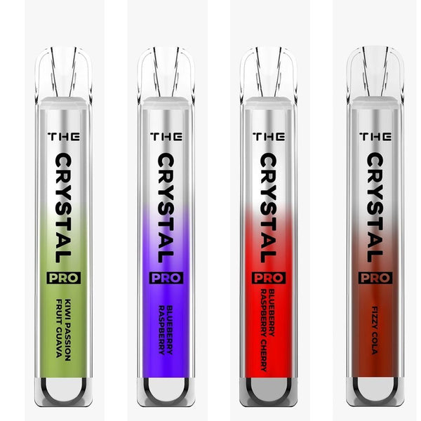 The Crystal Pro Bar 600 Puff Prefilled Vape Pod Device