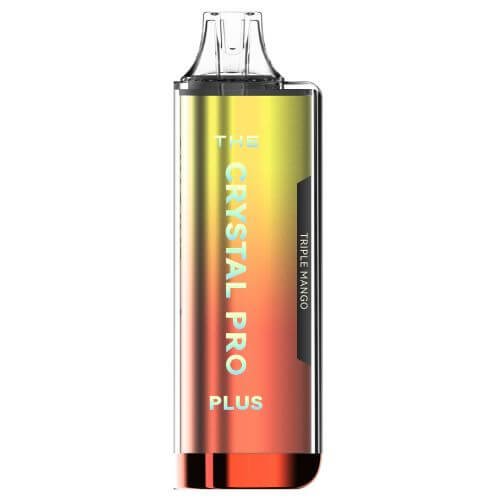 The Crystal Pro Plus 4000 Puffs Prefilled Vape Pod Kit, Triple Mango Flavor