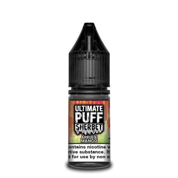 Ultimate Puff 10ml Nic Salts E Liquid, Pack of 10, Apple Mango Flavor