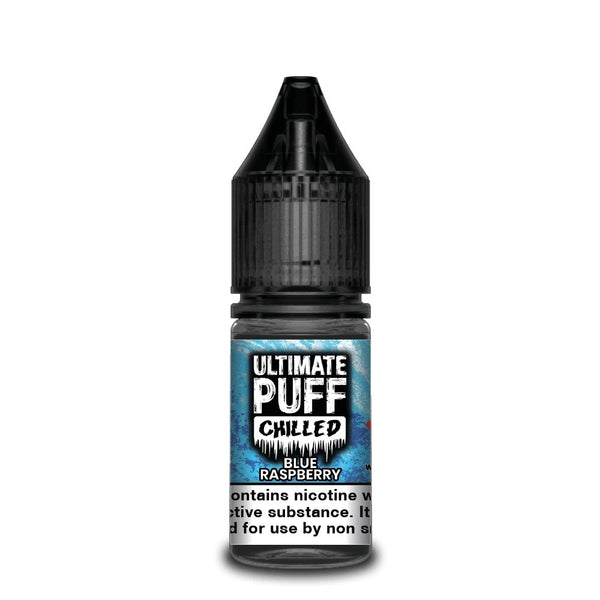 Ultimate Puff 10ml Nic Salts E Liquid, Pack of 10, Blue Raspberry Flavor