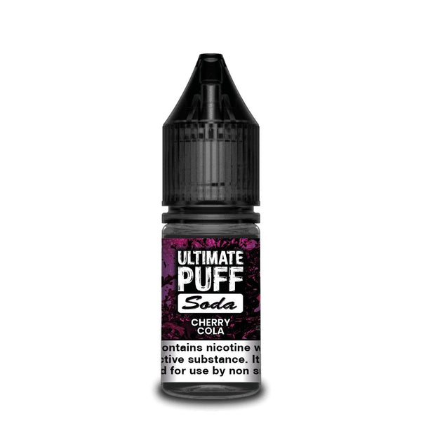 Ultimate Puff 10ml Nic Salts E Liquid, Pack of 10, Cherry Cola Flavor