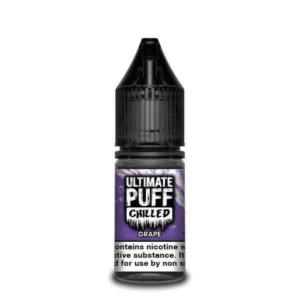 Ultimate Puff 10ml Nic Salts E Liquid, Pack of 10, Grape Flavor