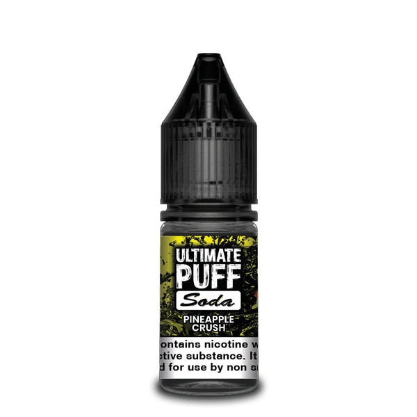 Ultimate Puff 10ml Nic Salts E Liquid, Pack of 10, Pineapple Crush Flavor