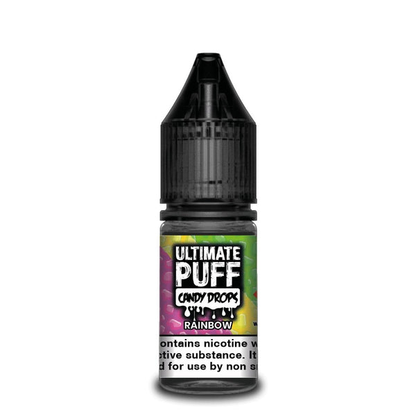 Ultimate Puff 10ml Nic Salts E Liquid, Pack of 10, Rainbow Flavor
