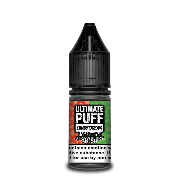 Ultimate Puff 10ml Nic Salts E Liquid, Pack of 10, Strawberry Melon Flavor