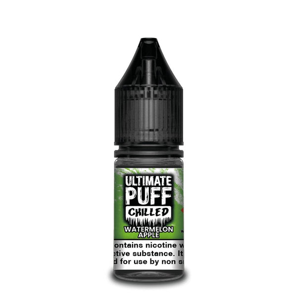 Ultimate Puff 10ml Nic Salts E Liquid, Pack of 10, Watermelon Apple Flavor