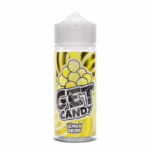 Ultimate Puff Shortfill 100ml E Liquid Candy Range, Lemon Drops Flavor
