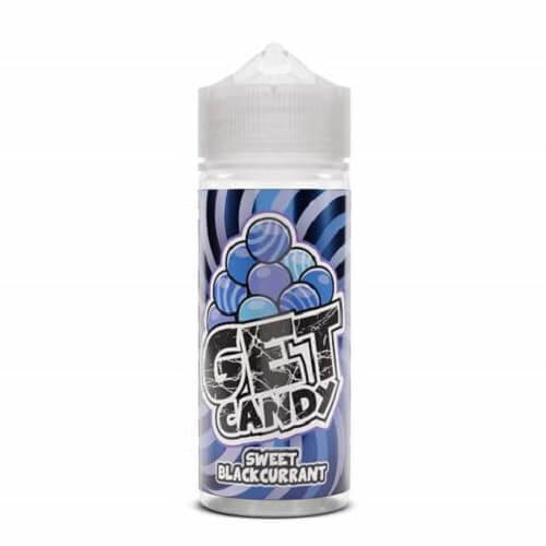 Ultimate Puff Shortfill 100ml E Liquid Candy Range, Sweet Blackcurrant Flavor
