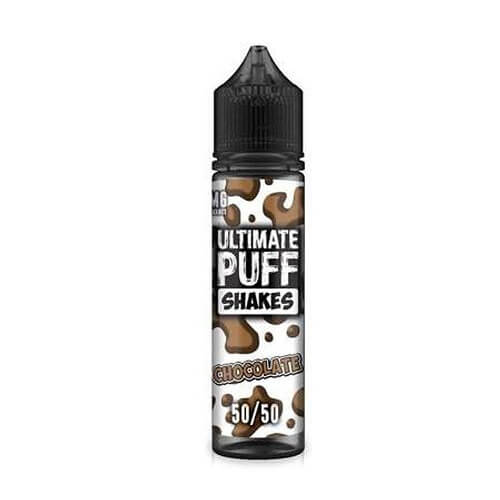 Ultimate Puff Shortfill 50ml E Liquid All Ranges, Chocolate Flavor