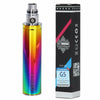 GS eGo II 2200mAh or GS eGo III 3200mAh in Rainbow vape battery mega kit, providing high-capacity power for extended vaping sessions.