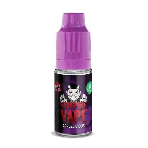 Vampire Vape 10ml E-Liquid Pack of 10, Apple Licious Flavor