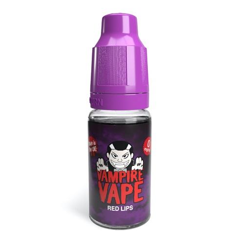Vampire Vape 10ml E Liquid, Pack of 10, Red Lips Flavor