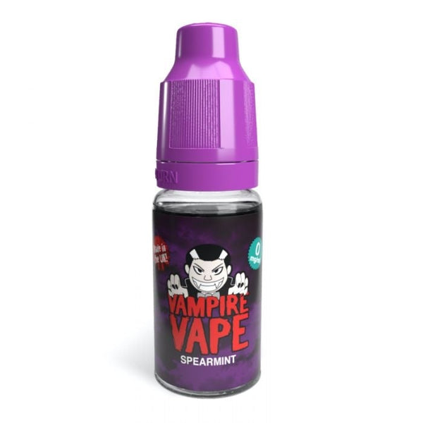 Vampire Vape 10ml E Liquid, Pack of 10, Spearmint Flavor