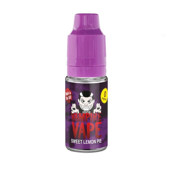 Vampire Vape 10ml E Liquid, Pack of 10, Sweet Lemon Pie Flavor