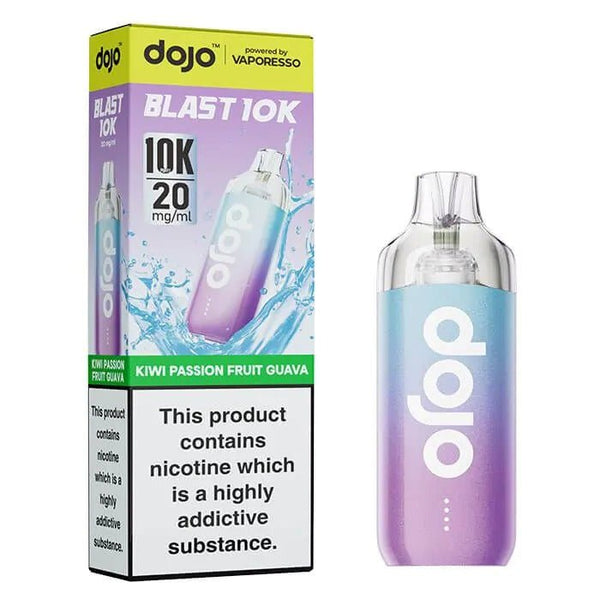 Vaporesso Dojo Blast 10K Prefilled Vape Kit - Kiwi Passion Fruit Guava -UK Vaper