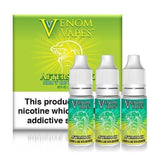 Venom Vapes 10ml E Liquid Pack of 10, After Shock Flavor