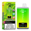 WGA Crystal Plus 20000 Pre Filled 2 in 1 Vape Pod Kit, Lemon Lime,Lemonade Sherbet Ice Flavor