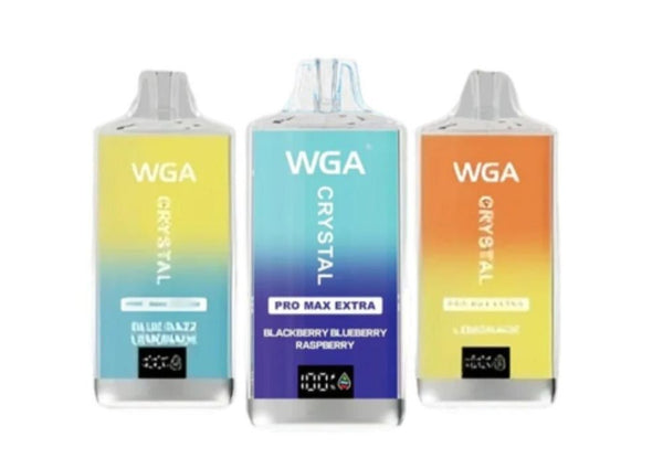 WGA Crystal Pro Max Extra 15K Prefilled Vape Box of 10, UK Vaper
